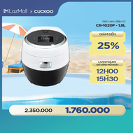 Nồi cơm điện tử Cuckoo 18L CR-1020F - Bảng điều khiển LED - Lòng nồi chống dính - Chất lượng Hàn Quố