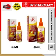 CAP TIGA KAKI Povidone Iodine Povidone Iodine Antiseptic (30ML / 60ML)