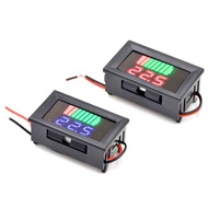 Car Battery Charge Level Indicator 12V 24V 36V 48V 60V 72V Lithium Battery Capacity Meter Tester Display LED Tester Voltmeter