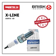 BRISK X-Line AOR10-X9 Motorcycle Spark Plug