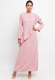 Hazelnut Indonesia - Hazeema Dress - Gaun / Pakaian / Dress Wanita - Pink