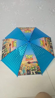 Payung Anak Karakter Dengan Peluit RANDOM (PAW PATRAL, BEN 10, TOY STORY,MINION,HOT WHEELS,BRAWL STA