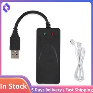 Fax Modem, USB2.0 56K External Modem Driver,Plug and Play USB Modem,Standard and Expanded At Instruc
