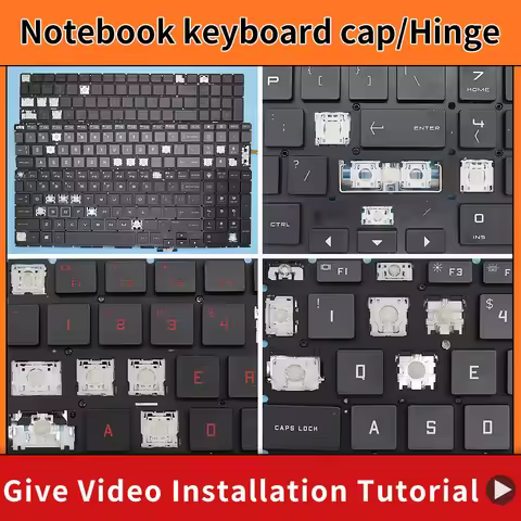 Replacement Keycap Key cap Hinge for HP OMEN 15-EK 15-EK0xxx 15z-ek 15-EK0010CA TPN-Q236 TPN-Q265 Ke