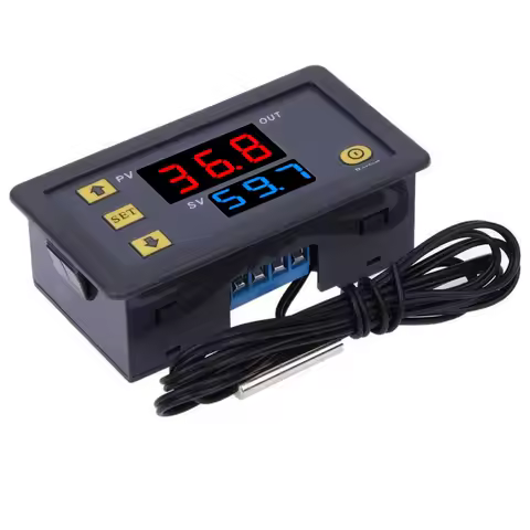 W3230 Relay Output Digital Temperature Controller -55~120°C Thermostat Regulator Heating Cooling Con