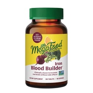 MegaFood Blood Builder - Iron Supplement Clinically Shown to Increase Iron Levels without Side Effec