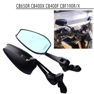 NEW View Mirror For HONDA CB650R CB400X CB400F CBF190R/X Motorcycle Accessories CNC Rearview Mirrors