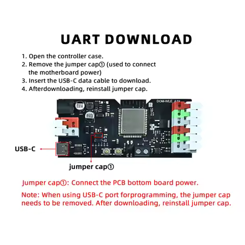 ESP32 WLED LED Controller Built in Microphone DIY Dynamic Mode UART Type-C Download App Control Alex