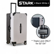 Luggage bag travel Hardcase ABS luggage Bagasi beg 20 24 28 30 32 inch Zipper Scratch proof Combinat