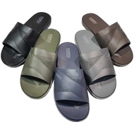 Luofu Men's Imported Soft Rubber Slip-On Sandals Z Mesh E6208-KP6W (AW1)