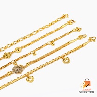 AURORA Selected สร้อยข้อมือ ทองแท้ 96.5% คละลาย 1 สลึง