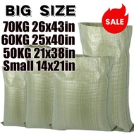 sako REAPER 50kg empty (up to 50/60/70 KG) SAKO REAPER PALAY/Harvester/RICE/garbage Sacks makapal bi