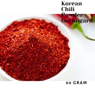 칠레고추KOREAN Red Chili Powder Flakes Gochugaru 60gram