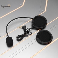 Kayaktion Replacement 3.5mm Motorcycle Headset with Clip Holderpatible for EJEAS Xinowy V4 V6 Inte S