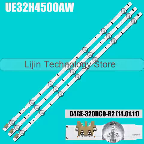 LED strip For UE32H4510AW UE32J4100AU UE32J4100AW BN96-30446A BN96-30445A LM41-00431A LM41-00041L LM