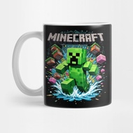 Minecraft Boom Time Creeper Attack Coffee Mug