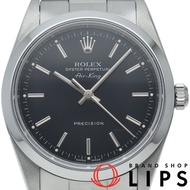 Rolex Air-King 14000M(K) Stainless Steel Men's Watch, Black, Polished, 2001 Model, Excellent Conditi