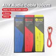 3.5Mm to 3.5mm Male to Male Audio Cable AUX Audio Cable / Color Audio Cable