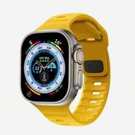Soft Silicone Strap Compatible With Apple Watch Band Ultra 2 49mm 44mm 45mm 42mm 41mm 42mm Sport Wat