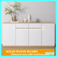 Solid Wood Rock Slab 30cm Wall-Mounted Storage Cabinet Tea Cabinet 25cm Ultra-Thin Narrow Cabinet St