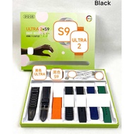 Dual Machine ultra watch9 Smart Watch Case Wireless Charging Steel Strap Leather Watch Pinch Hand Ca