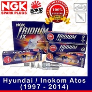 NGK Iridium IX Spark Plug for Hyundai / Inokom Atos (1997 - 2014)