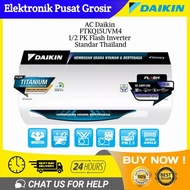 AC DAIKIN FTKQ15UVM4 FLASH INVERTER 1/2 PK THAILAND R32 WIFI LOW WATT