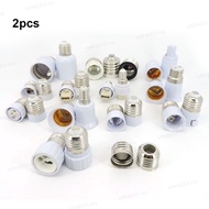 2x E27 GU10 G9 E12 B22 MR16 to E27 E40 E14 LED light Bulb Holder Converter AC base power Socket Adap