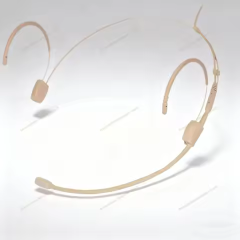Headband Head Wearing Omnidirectional Headset Microphone For Sennheiser Shure AKG MiPro Audio Techni
