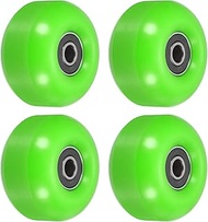 PATIKIL 4 Pack 52 mm Skateboard Wheels with Bearings Road Wheels for Rolling Boards Cruiser Wheel Re