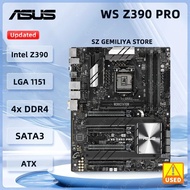 ASUS WS Z390 PRO motherboard Intel Z390 LGA 1151 DDR4 64GB M.2 ATX support Core i3-8100 i3-8300 i5-8