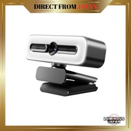 Miraitech Webcam with Microphone, Compact Web Camera [Auto Light Correction & 3 Light Modes] Full HD