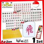 Gold Crystal 4-Players Mahjong Mahjong Hong Kong Crown Crystal Golden Four-Person Mahjong Mahjong Ma