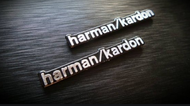 ราคาต่อชิ้น Harman / Kardon Speaker Badge Emblem Logo Aluminium Made โลโก้ติดลำโพง