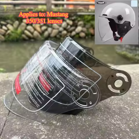 Helmet Visor for YEMA 351 350 356 Electric Bike Summer Sunscreen Universal Lenses Original Accessori