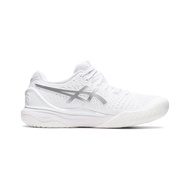 ASICS Gel Resolution 9 โช้คอัพผู้หญิงสวมรองเท้าเทนนิส Low Cut สีขาว