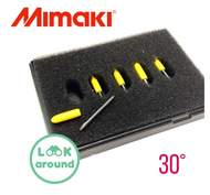 ใบมีดเครื่องตัดสติ๊กเกอร์ Mimaki มิมากิ (30°/45°/60°) 1 กล่องมี 5 ใบมีด จำนวนจำกัด