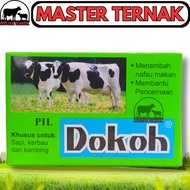 Dokoh Pills Contain 4- The Herbal Medicine For Fattening Cows Appetite Enhancer Buffalo Sheep Goat Eka Farma