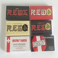 BONES BEARING CERAMIC SUPER REDS SkateBOARD Bearing Bones Roller Shoe Drift Plate Long Plate Bearing