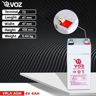 Voz 4v 4Ah dry battery / 4volt 4Ah dry scale battery