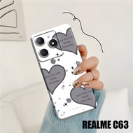 Case hp REALME C63 - Casing hp REALME C63 - External_acc - AESTHETIC Fashion Case - Girls Boys Silic