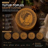 Custom Engraved Spice Jar Lid | Custom Engraved Logo Spice Jar Lid | Spice Jar Lid EngraveJasa