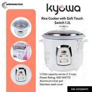 Kyowa KW-2013 1.2L Rice Cooker with Steamer & Soft-Touch Switch | 4–6 Cups