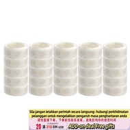 Get QM25 Rolls Glue Point Clear Balloon Glue Removable Adhesive Dots Double Sided Dots Glue Tape For