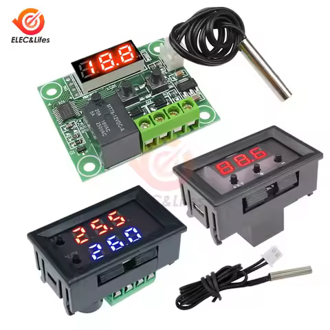12V W1209 W1209WK Digital Thermostat Temperature Controller Regulator Thermoregulator Incubator Mete