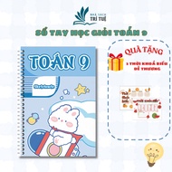 Sketchnote Notebook for studying Math 9 well, notebook with full knowledge of Math 9