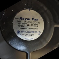 [Ready Stock Cooling Fan] TAR795C-TP (D08) 200V36/31W Original Authentic Japanese ROYALFAN High Temp