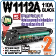 2x Compatible to HP 112A W1112A W1110A 110A to HP Laserjet HP MFP 136a 136w HP108A 108A 108w HP108W