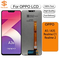 TEK.SEJAM Original LCD FOR OPPO A5 A3S lcd Display Screen assembly replacement for Realme2 Realme C1