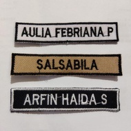 Custom Embroidery Name Bet ORBIT A 515 Computer Embroidery Neat Stitching Size 1.8x8.5cm Ready for E